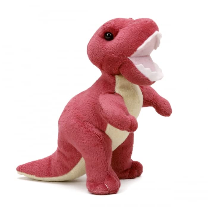 Unipak 1122DRE Red Handful Dinosaur Plush Figure Toy, 6-inch Height