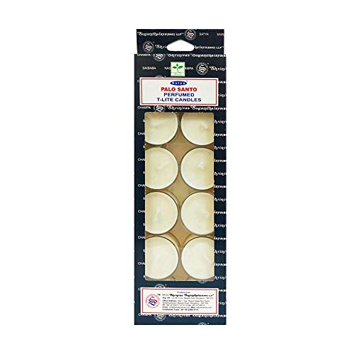 New Age Imports Satya Palo Santo Perfumed T-Lite Candles