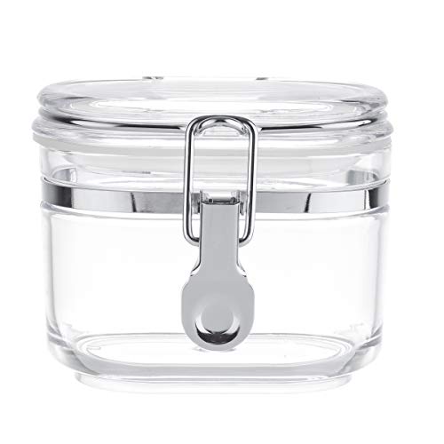 TableCraft 10113 12 oz Resealable Jar, Oval