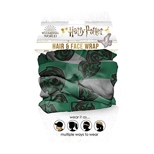 Spoontiques 19867 Hair or Face Wrap, 18-inch Height, Polyester (Slytherin)