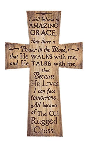 burton + BURTON OLD RUGGED CROSS WALL HANGING