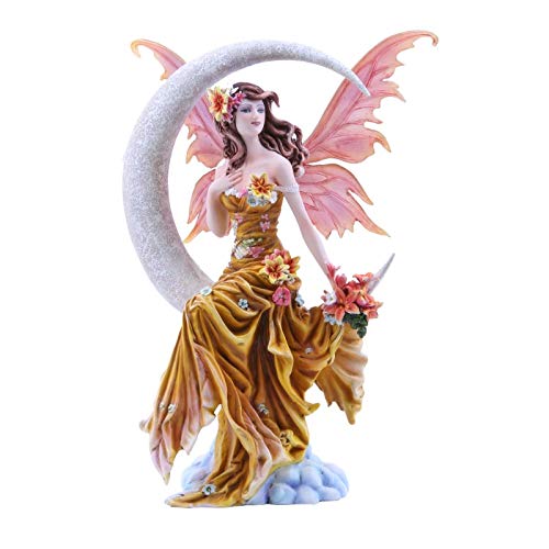 Pacific Trading Giftware Four Elements Celestial Moon Fairy Figurine Earth Wind Frost Fire Collectible Figurine Nene Thomas Art Inspiration Official Licensed Collectible 12 Inch Tall