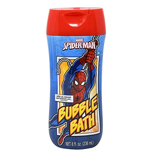 UPD Marvel Comics Spiderman Web Clinging Watermelon Scent Bubble Bath