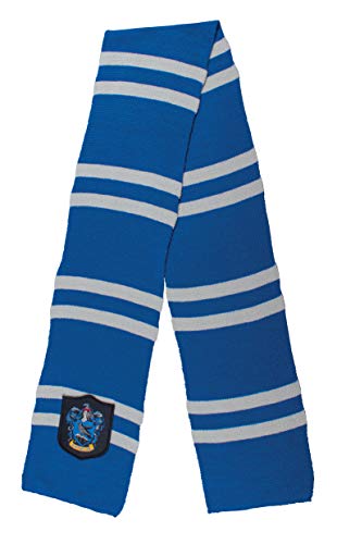 Disguise Harry Potter Ravenclaw Scarf Costume Accessory, Blue & Gray, Adult Size