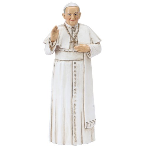 Roman Religious Catholic Church Papacy Small Pope Francis Figurine