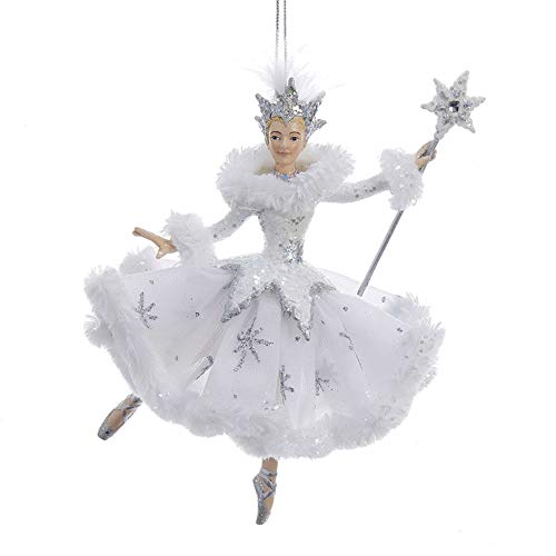 Kurt Adler Snow Queen Ballerina Ornament