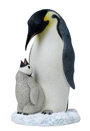 Unicorn Studio 9 Inch Animal Figure Penguin wHungry Youngster Collectible Display