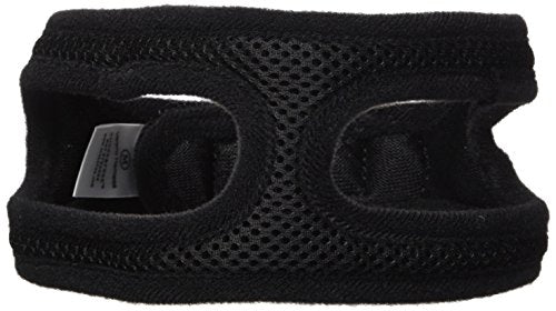 OmniPet ChokeFree Velpro Mesh Pet Shoulder Harness Collar, 16", Black