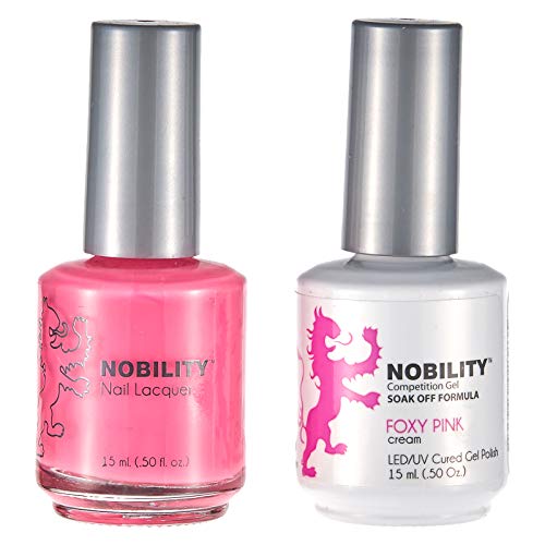 Lechat Nobility ‚Äì Gel Polish & Nail Lacquer Set - Collection 2-5oz (Foxy Pink NBCS065)
