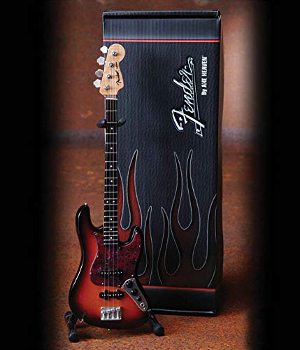 Axe Heaven FJ-002 Fender Jazz 3-Color Sunburst Miniature Bass Replica