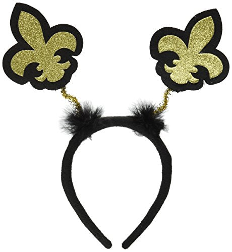 Beistle Fleur De Lis Glittered Boppers