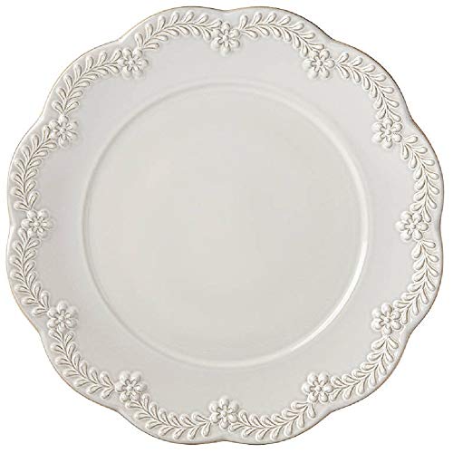 Lenox Chelse Muse Floral Grey Dinner Plate