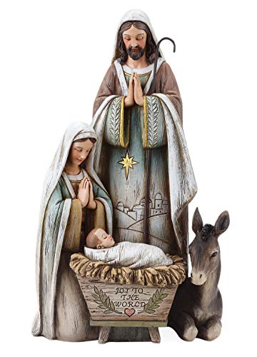 Roman, Inc. "Holy Family with Donkey" Figurine (31321)