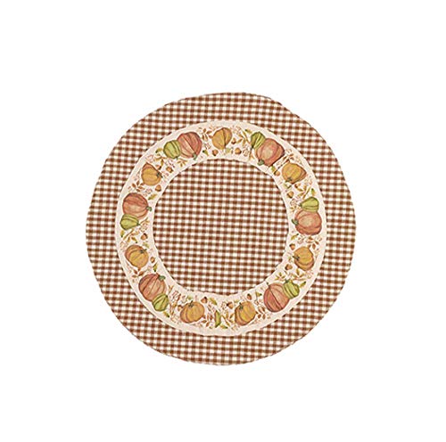 Country House Collection 31427 Harvest Mat, 14-inch Diameter