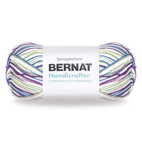 Spinrite Yarns (CA) Bernat Handicrafter Cotton Yarn, Gauge 4 Medium Worsted, Fruit Punch
