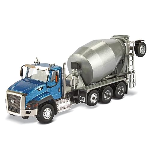 1:50 1:50 Caterpillar CT660 Day Cab Tractor with Metal McNeilus Concrete Mixer - Diecast Masters 85664 Transport Series