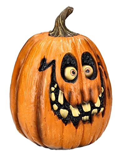 Pacific Trading Ray Villafane Pumpkin Face Sculpture Resin Figurine