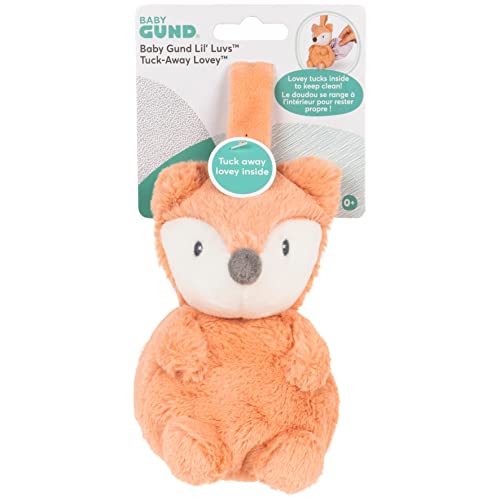 GUND Baby, Lil‚Äô Luvs Tuck-Away Lovey Emory Fox, Ultra Soft Animal Plush Toy for Babies and Newborns