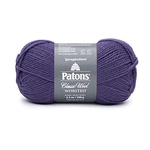 Spinrite Yarns (CA) Patons Classic Wool Yarn, Pansy