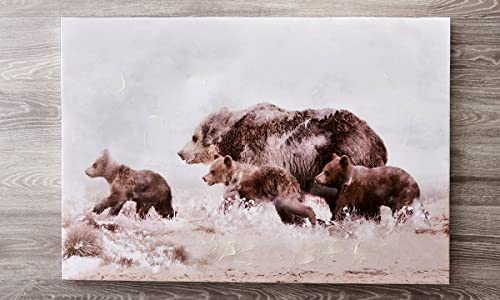 Giftcraft Bear Family Wall Print