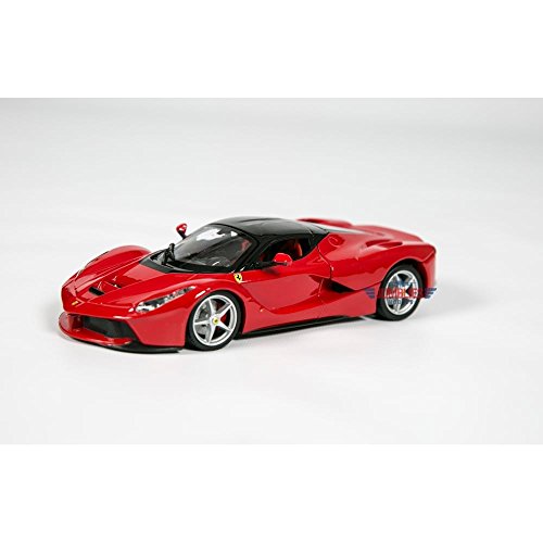 Maisto Bburago Ferrari Race and Play LaFerrari 1/24 Scale Diecast Model Vehicle Red