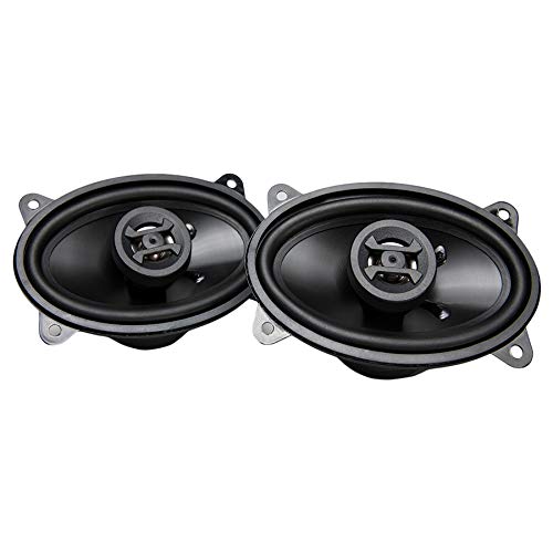 Maxxsonics Hifonics ZS46CX Zeus Coaxial Car Speakers (Black, Pair) ‚Äö√Ñ√¨ 4x6 Inch Coaxial Speakers, 200 Watt, 2-Way Car Audio, Passive Crossover, Sound System (Grills Not Included)