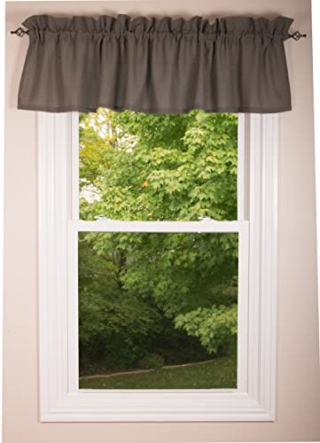 Home Collection Heirloom Valance Pewter
