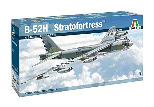 MRC Italeri ITA1442 1:72 B-52H Stratofortress [Model Building Kit], Multi-Color