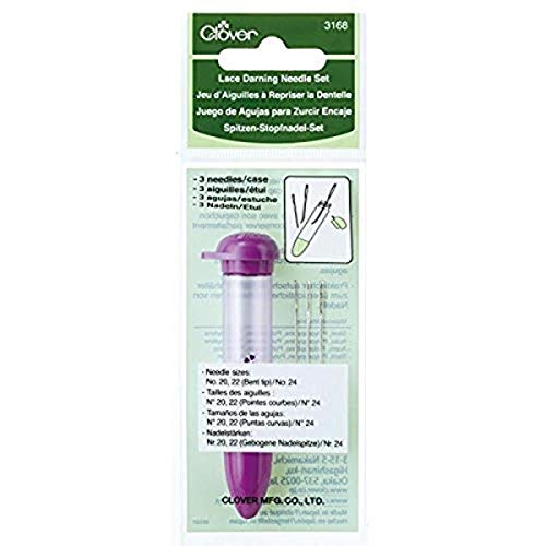 Clover 3168 Needlecraft Lace Darning Needle Set