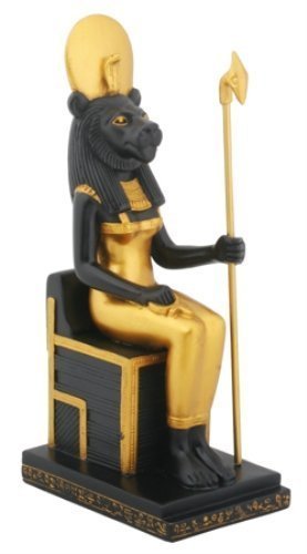 Pacific Trading Sitting Sekhmet Collectible Figurine, Egypt