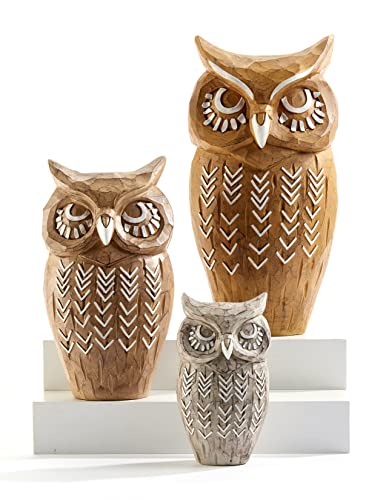 Giftcraft 717174 Owl Statuary, 11.8-inch Height