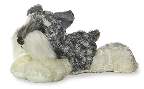 Aurora World  Stein the Schnauzer Mini Flopsie  Soft and Snuggly Plush Stuffed Animal  Small
