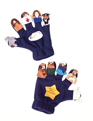 Roman Nativity Puppet Gloves