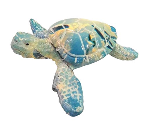 Beachcombers Turtle Nautical Waves Collectible Resin Figurine