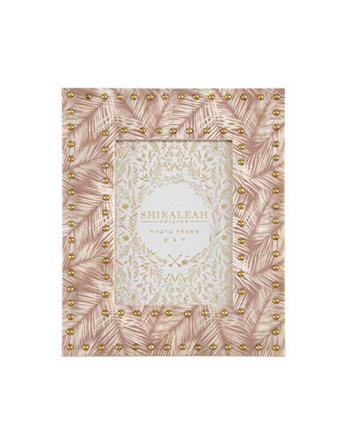 Raj Blush Studded 5 X 7 Picture Frame - Shiraleah