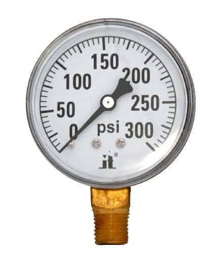 Zenport DPG300 Zen-Tek Dry Air Pressure Gauge, 300 PSI