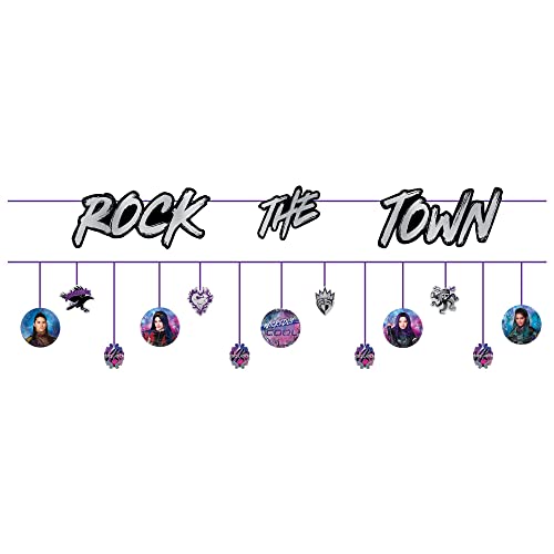 amscan ¬©Disney Descendants 3 Hanging Party Banner Kit - 2 pcs