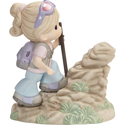 Precious Moments 202009 Dont Give Up, Youre Almost There Bisque Porcelain Figurine, One Size, Multicolored