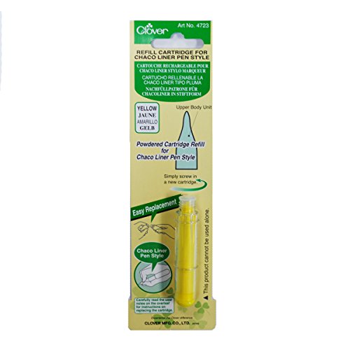 Clover Refill Pen Style Chaco Liner, Yellow