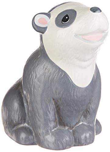 Precious Moments 192428 Be Caring Kind And Live Jolly Bear Ceramic Keepsake Bank, Multicolor