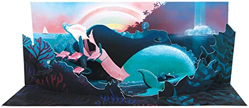 Up With Paper Pop-Up Panoramics Light-Up Greeting Card - Underwater