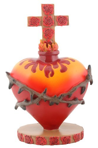 Pacific Trading SUMMIT COLLECTION Day of The Dead DOD Sacred Heart of Jesus Statue