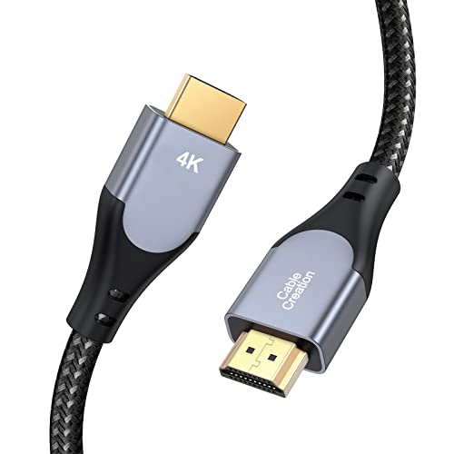 HDMI Cable 4K@60Hz 6.6 ft, CableCreation HDMI 4K Cable, High-Speed 18Gbps, 4K HDR, 3D, 2160P, 1080P, Ethernet Support, Compatible with UHD TV, PS5/PS4, Xbox One, Blu-ray, PC, Projector and More