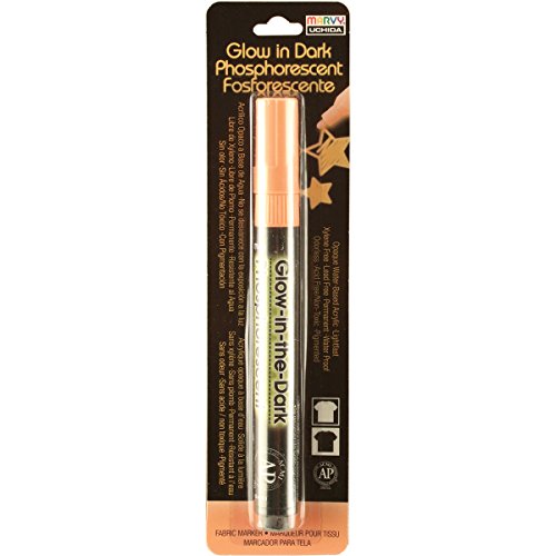 Uchida of America 222GR-C DecoFabric Glow, Dark Orange