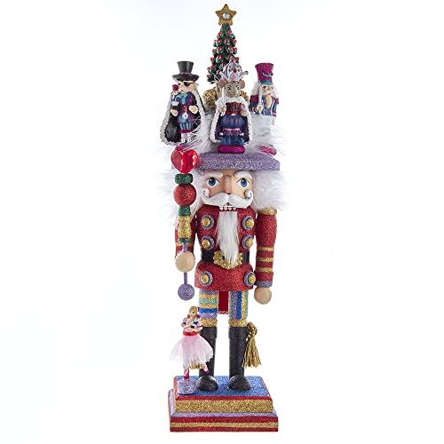Kurt Adler Hollywood Nutcrackers Suite Nutcracker, 18-Inch, Multicolored