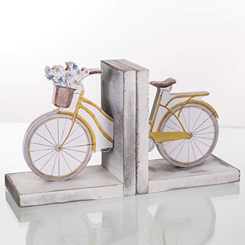 Transpac MDF Bike Bookends Set of 2