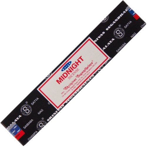 Kheops International New Age Source The Satya Colored Nag Champa Incense 15 Gr Midnight