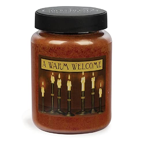 Crossroads BMS-DS310 A Warm Welcome Buttered Maple Syrup Jar Candle, 26 oz