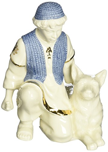 Lenox 853743 First Blessing Nativity Shepherd & Dog Figurine