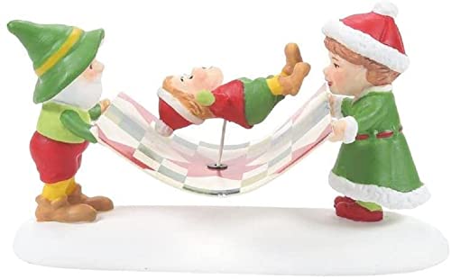 *Department 56 North Pole Series Every Quilt Kid Tested, Village Figure, 1.77 Inch, Multicolor